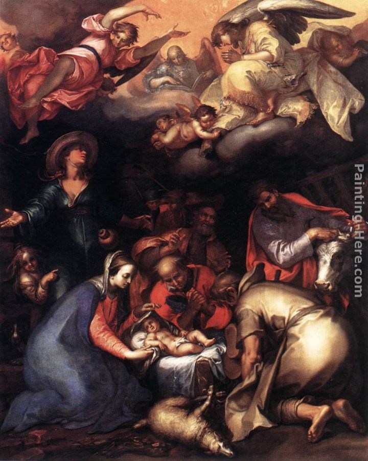 Abraham Bloemaert Adoration of the Shepherds